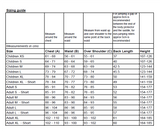 Gatehouse Body Protector Size Guide