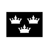 Quarter marking stencil