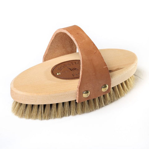 Borstiq Body Brush with leather strap - medium