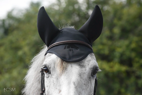 Fenwick Equestrian Liquid Titanium Far InfraRed Therapy Ear Bonnet with Soundproof Ears