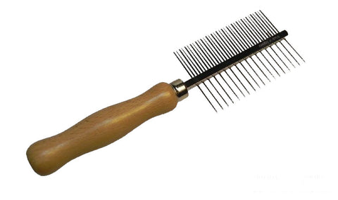 Double-sided mane/quarter-marking comb